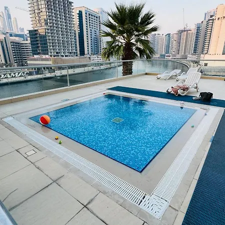 Stylish Fairview Stay In Business Bay Canal View Marasi Drive Dubai Exterior photo